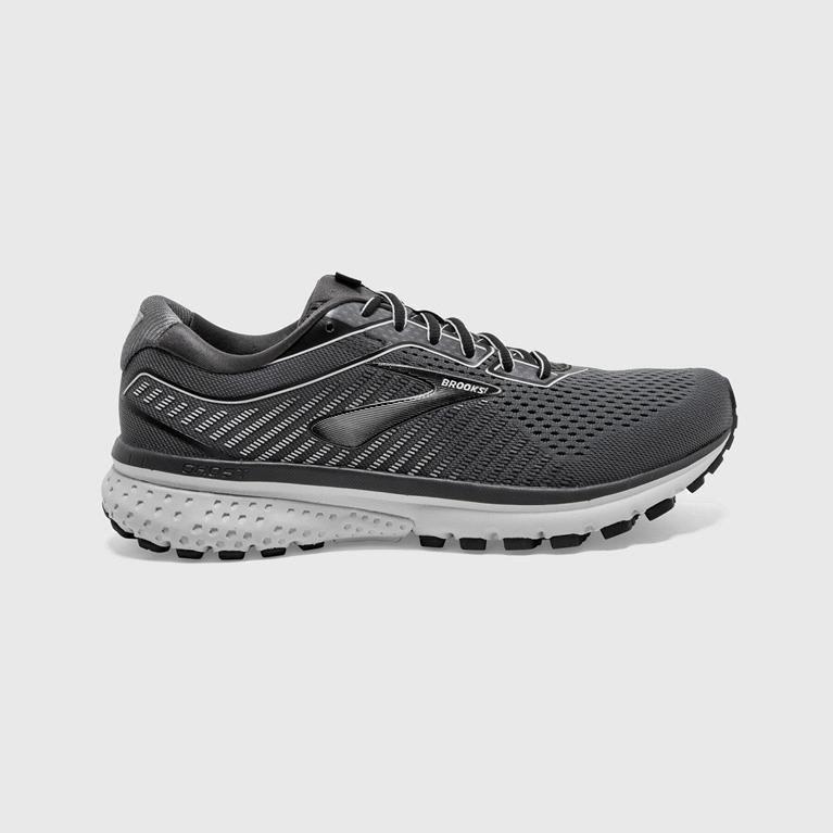 Brooks Ghost 12 Australia - Men's Road Running Shoes - Grey (054968-XAM)